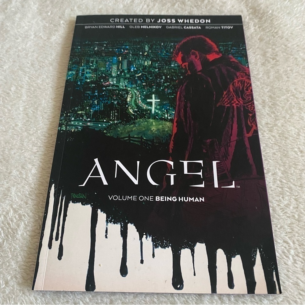 𝅺ANGEL Volume One Being Human Joss Whedon 2019 graphic Novel​​​​​